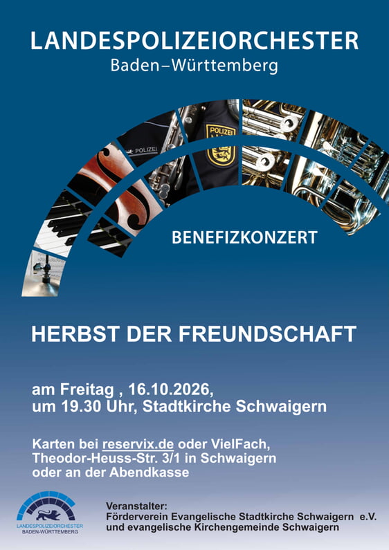 Konzert des Landespolizeiorchesters