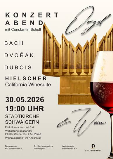 Wein und Orgel