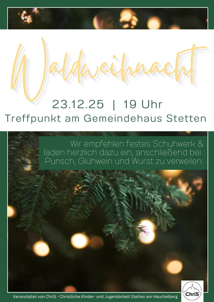 Waldweihnacht 2025