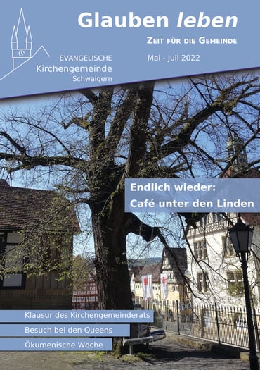 Deckblatt Gemeindebrief Mai-Juli 2022